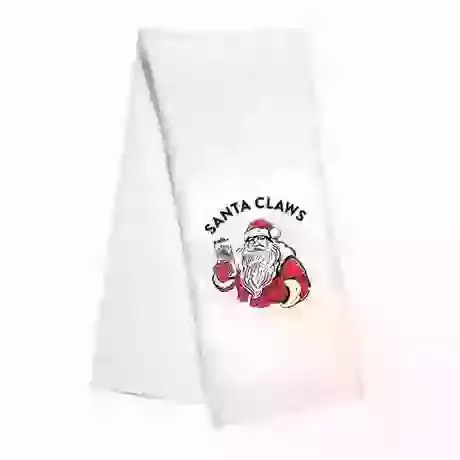 Santa Tea Towel 